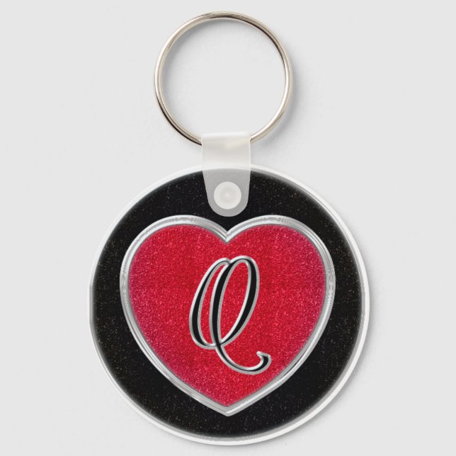 Llavero Ruby and Onyx Monogram Keychain (Anverso)