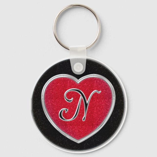 Llavero Ruby and Onyx Monogram Keychain (Anverso)
