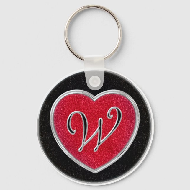 Llavero Ruby and Onyx Monogram Keychain (Anverso)
