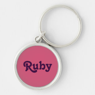 Llavero Ruby de la cadena de claves