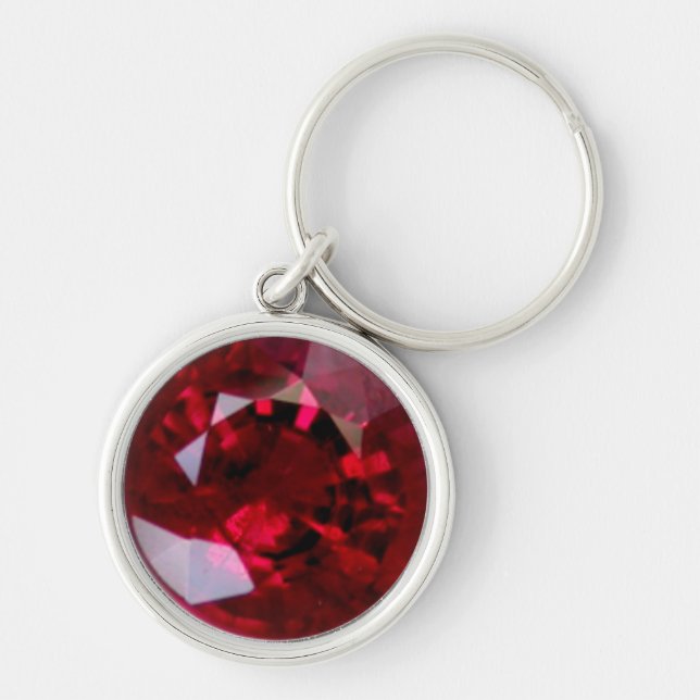 Llavero Ruby Gemstone Keychain (Frente)