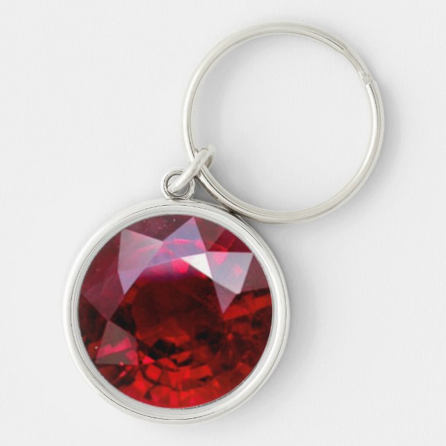 Llavero Ruby Gemstone Keychain (Frente)