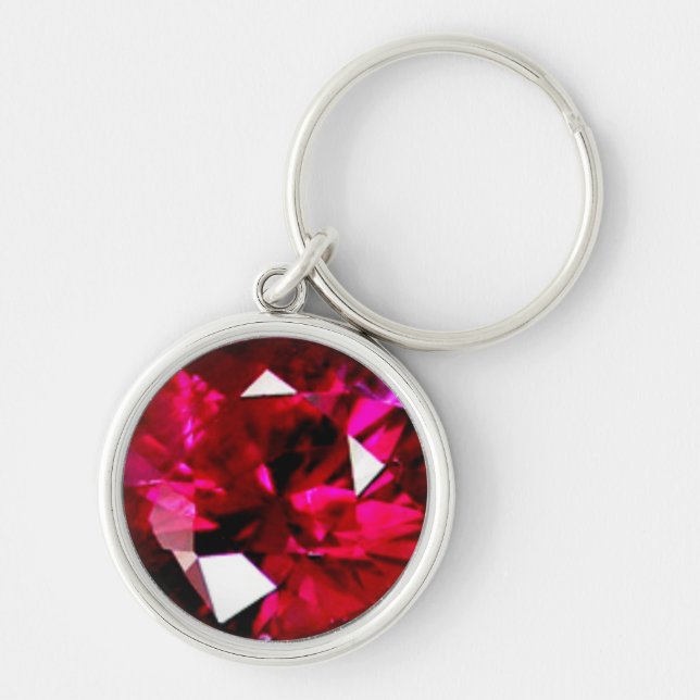 Llavero Ruby Gemstone Keychain (Frente)