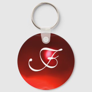 Llavero RUBY MONOGRAM, rojo