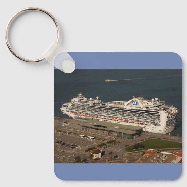 Llavero Ruby Princess Cruise, SF Keychain (Anverso)