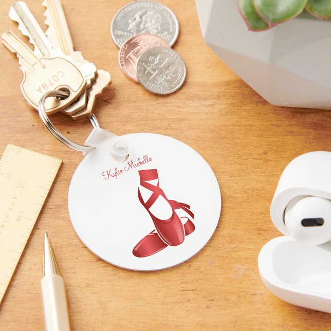 Llavero Ruby Red Ballet Slips con nombre Danza (Subido por el creador)