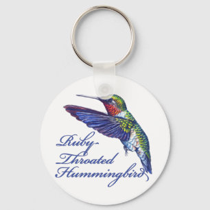 Llavero Ruby Throated Hummingbird