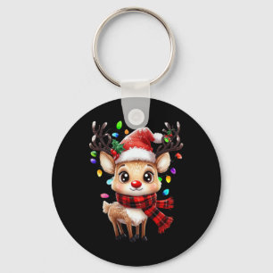 Llavero Rudolph La Nariz Roja Reno Para Niños Y Navidad