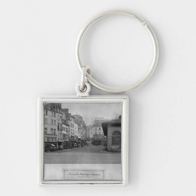 Llavero Rue de la Montagne Sainte-Genevieve, París (Frente)