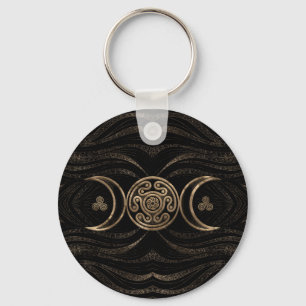 Llavero Rueda de Hecate Triple Luna
