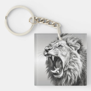 Llavero Rugido del león 