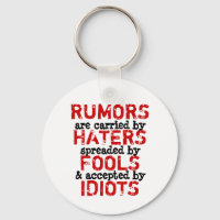 RUMORES ~ Truismo keychain / filosofía
