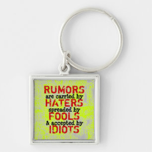 Llavero RUMORES ~ Truismo keychain / filosofía