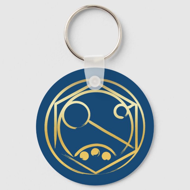 Llavero Run! Gold (Anverso)