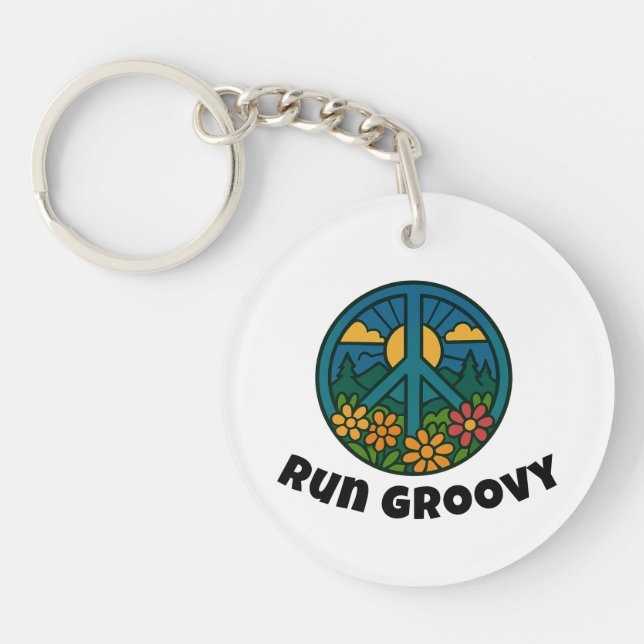 Llavero Run Groovy (Frente)