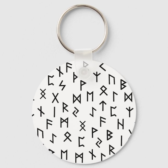 Llavero Runas futhark antiguas (Anverso)