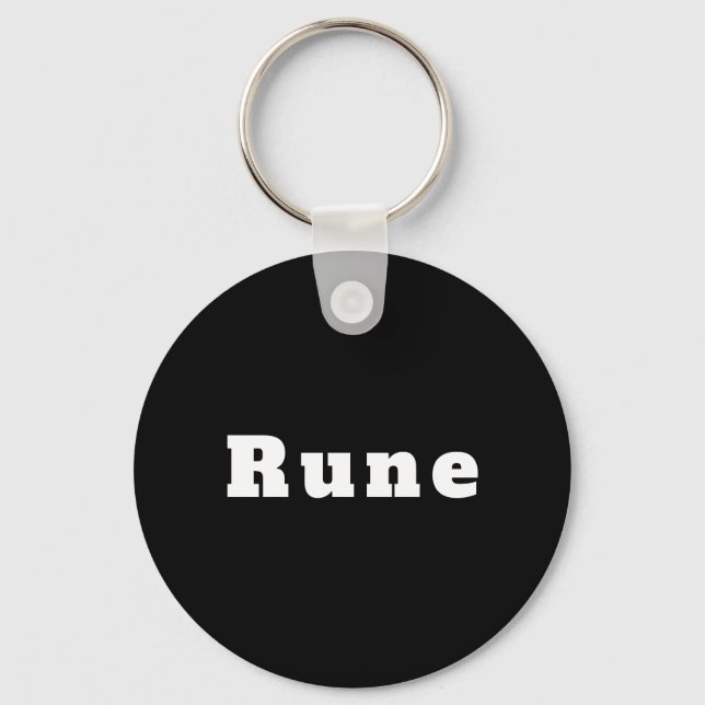 Llavero Rune (Anverso)