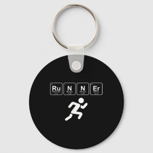 Llavero Runner Periódico Table Funny Running Marathon Love