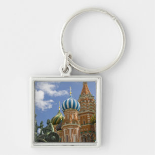 Llavero Rusia, Moscú, Plaza Roja. St. Basil 3