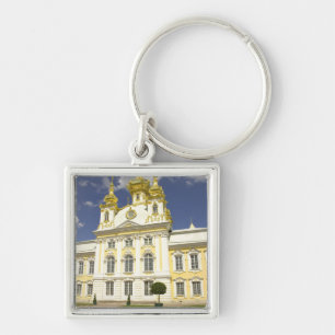 Llavero Rusia. Petrodvorets. Palacio Peterhof. Pedro el 2