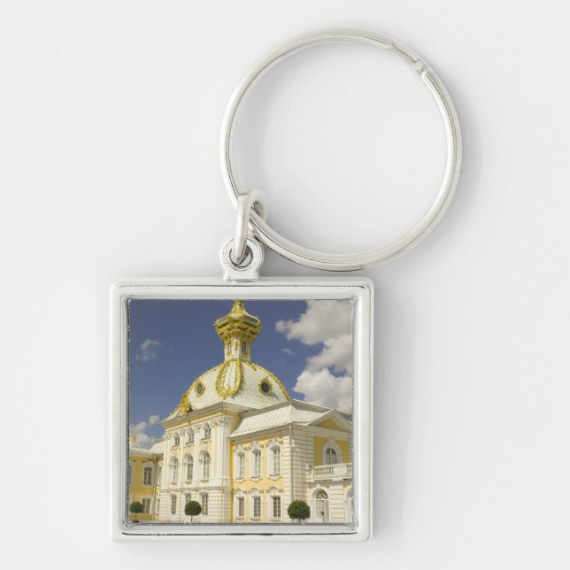 Llavero Rusia. Petrodvorets. Palacio Peterhof. Pedro el 5 (Frente)