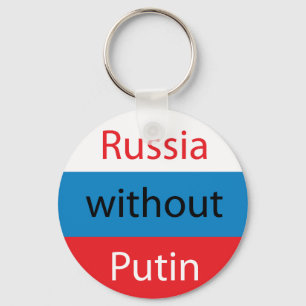 Llavero Rusia sin Putin