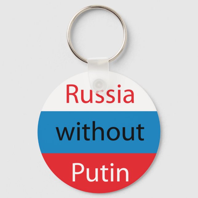 Llavero Rusia sin Putin (Anverso)