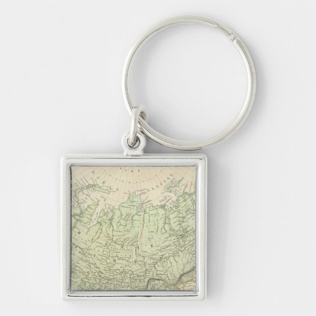 Llavero Rusia y Asia (Frente)