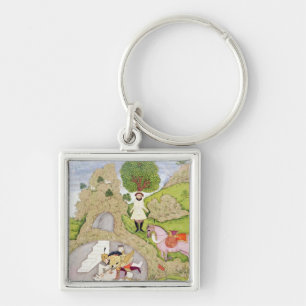 Llavero Rustam que mata al demonio blanco