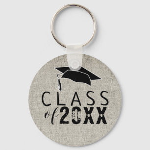 Llavero Rustic Modern Typography Clase de Graduación