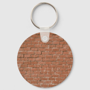 Llavero Rústica de la pared de ladrillo rojo