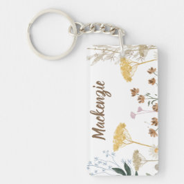 Llavero Rústica Prairie Ranch Granja Floral Botánica