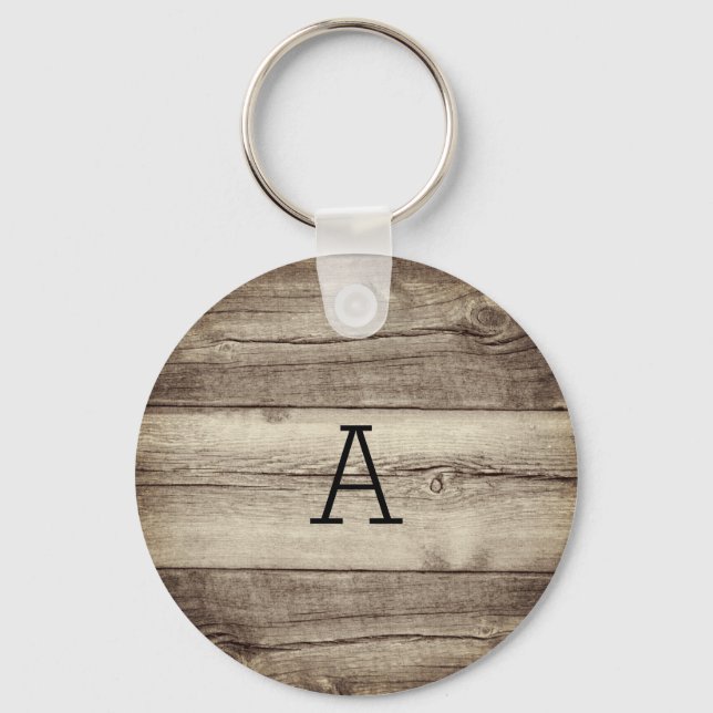 Llavero Rústico personalizado (Anverso)
