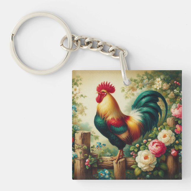 Llavero Rústico/vintage (Frente)