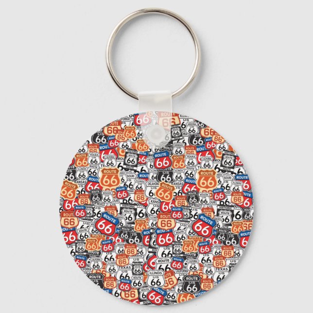 Llavero Ruta 66 (Anverso)