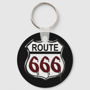 Llavero Ruta 666