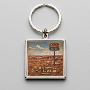Llavero Ruta 66 Centenario Painted Desert Recuerdo