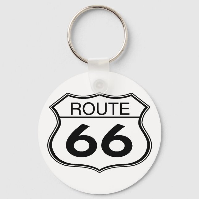 Llavero Ruta 66 - Keychain (Anverso)