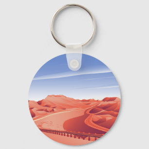 Llavero Ruta de la colina del desierto