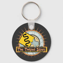 Llavero Ruta de la motocicleta Las hermanas torcidas