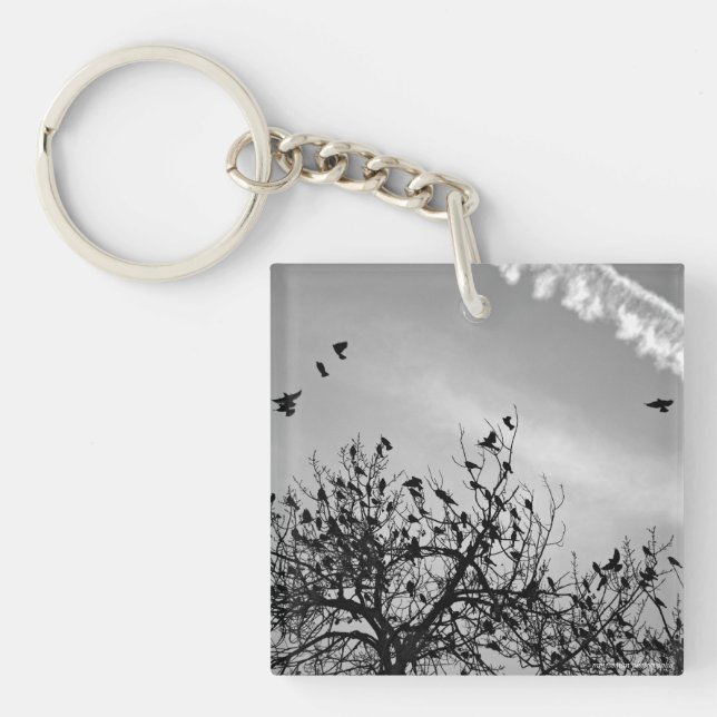 Llavero Ruta de vuelo (Frente)