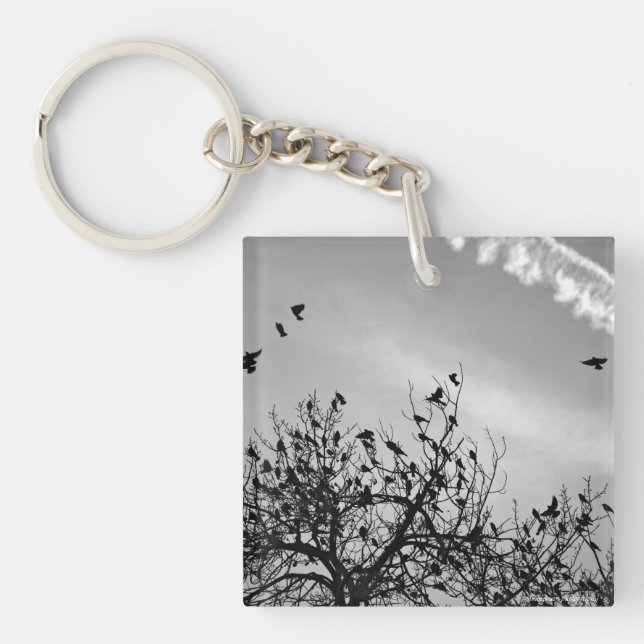 Llavero Ruta de vuelo (Frente)