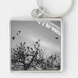 Llavero Ruta de vuelo