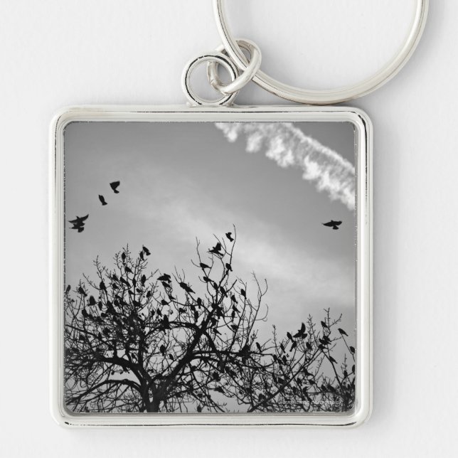 Llavero Ruta de vuelo (Frente)