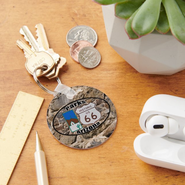 Llavero Ruta histórica de EE.UU. 66~Parques, Arizona (Escritorio )