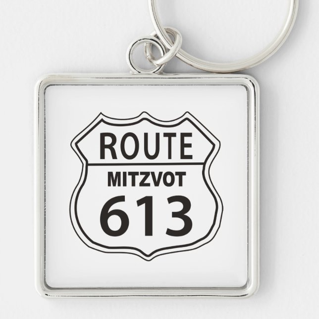Llavero Ruta Mitzvot 613 (Frente)