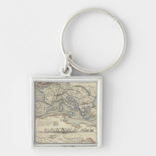 Llavero Ruta terrestre a India