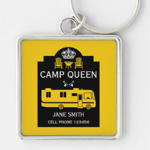 Llavero RV Camping Queen USA