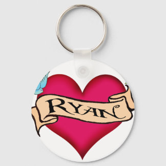 Llavero Ryan - Camisetas y regalos del Personalizado Heart