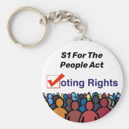 Llavero S1 Ley de derechos de voto para el pueblo